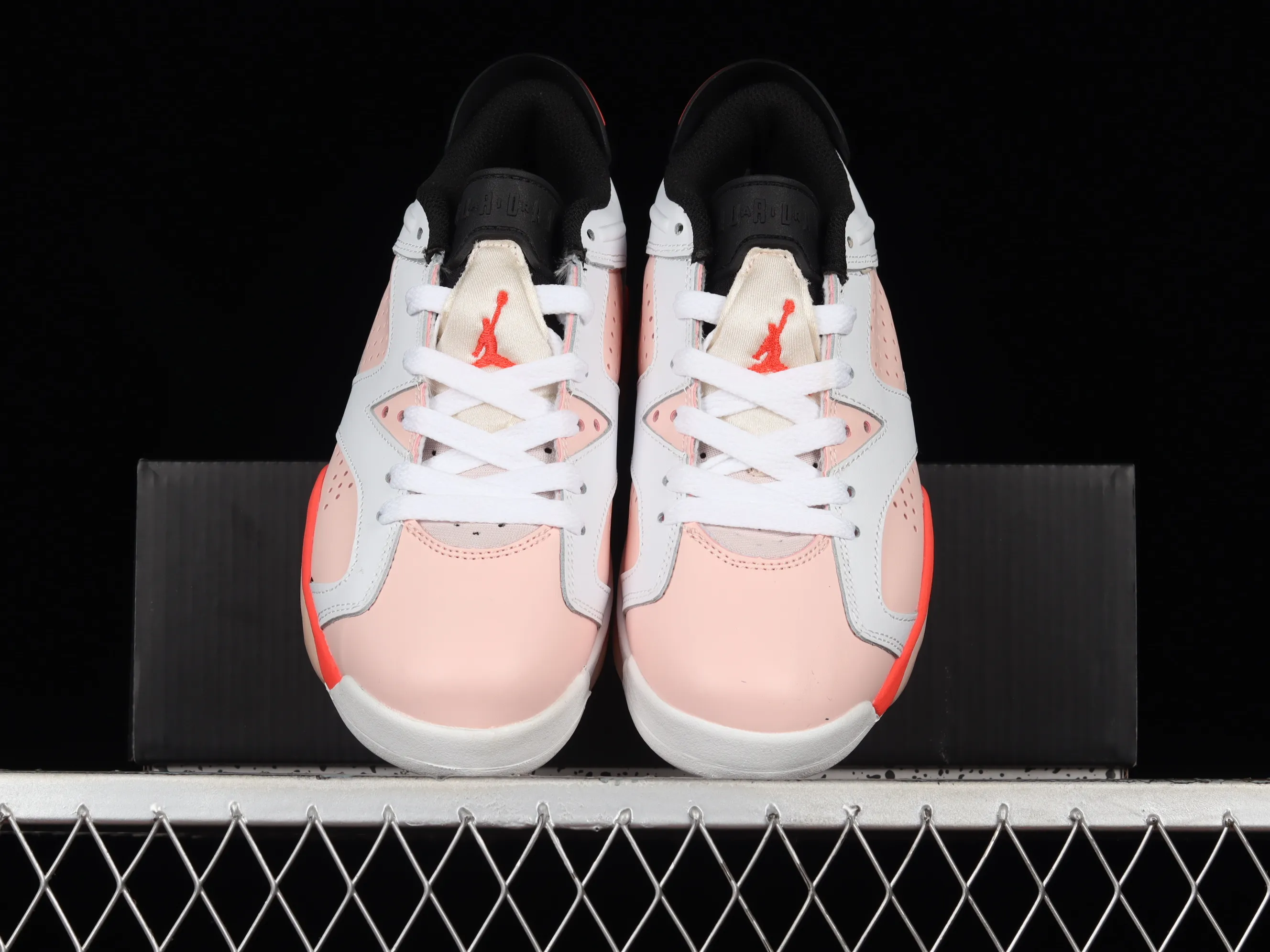 All categories Air Jordan Jordan series basketball shoes Air Jordan 6 Air Jordan 6 Low GS "Atmosphere" AJ6 Joe 6 Pink Bubble Gum 768878-102